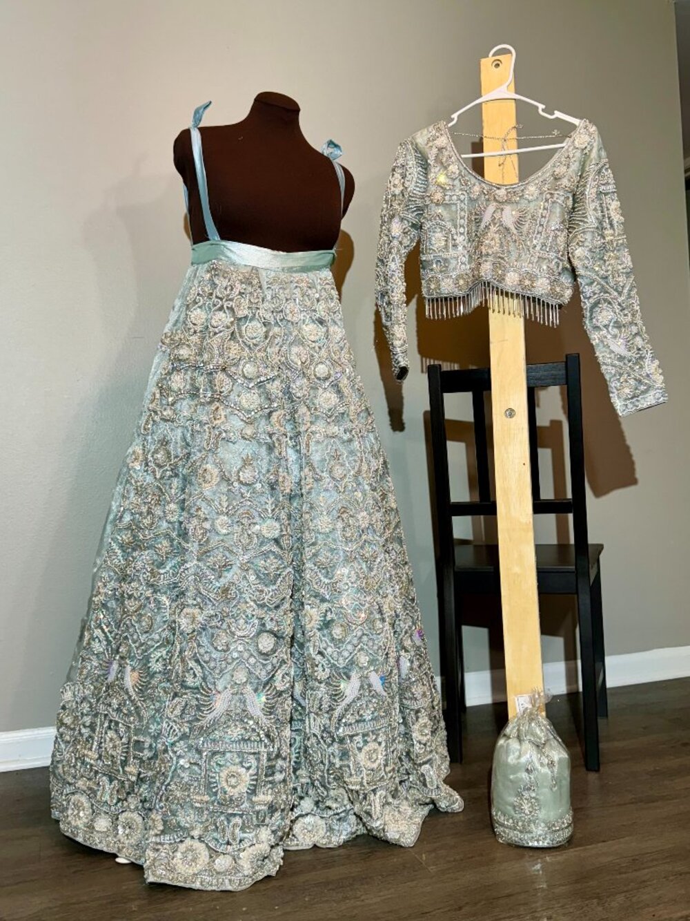 Custom Indian/Pakistani Bridal Lehenga – Worn Once | Wedding Formal South Asian